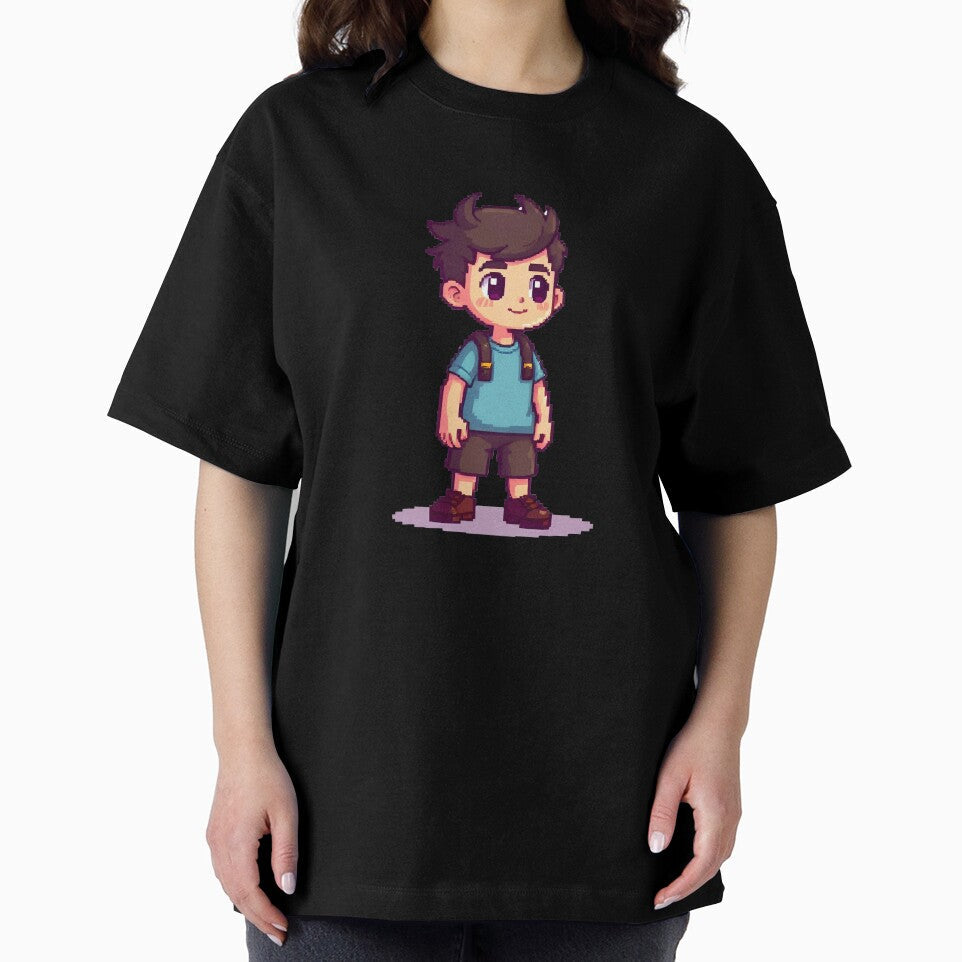 Pixel Boy by rediantblog Unisex , , , Long Sleeve Tee