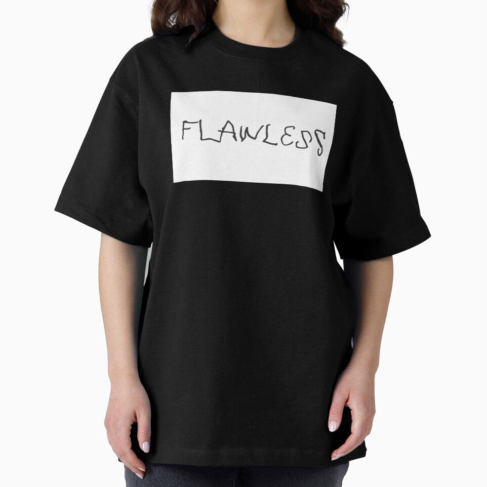 flawless cool design tshirt text by loubrokethewall Unisex , , , Long Sleeve Tee
