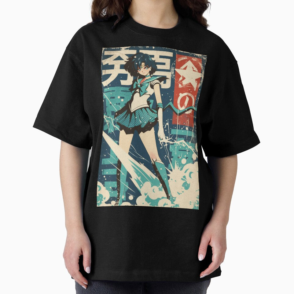 Sailor Mercury Battle Ready by AnimeArsenalPrints Unisex , , , Long Sleeve Tee