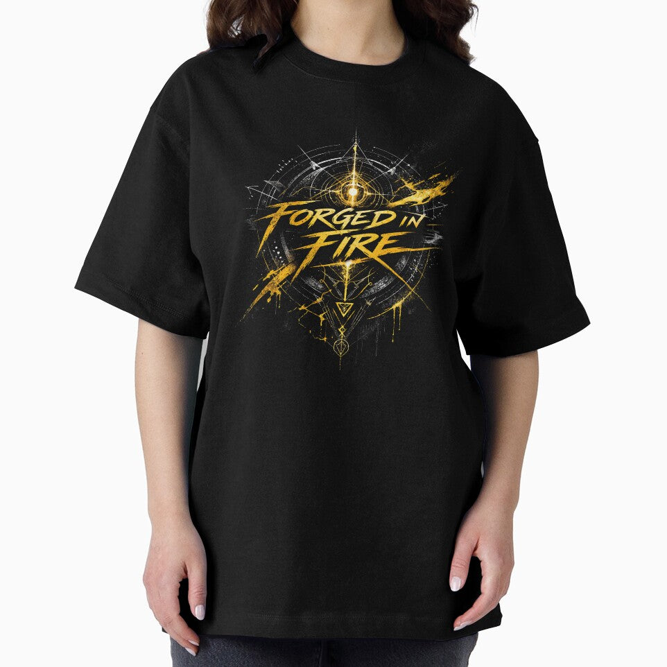 Forged in Fire – Strength & Craftsmanship by ForeverPrintsOK
