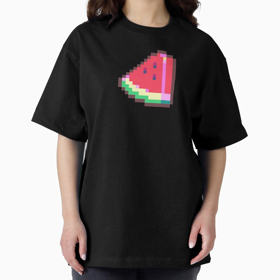 pixel watermelon by PixelArtiste Unisex , , , Long Sleeve Tee