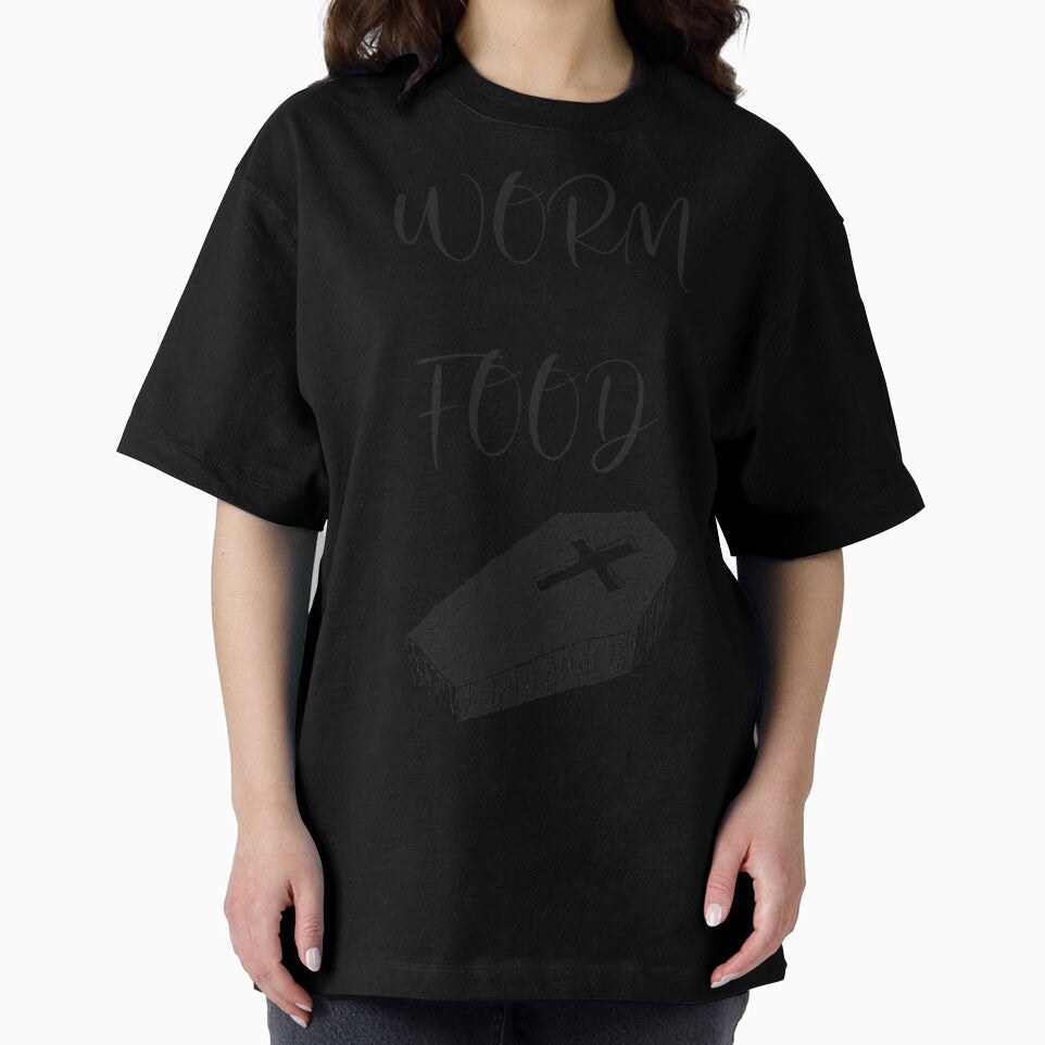 Worm Food (Light Fabric) by MykeRose Unisex , , , Long Sleeve Tee