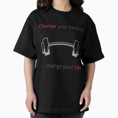 "Change your thinking, change your life" positive gifts by Nikoverse Unisex , , , Long Sleeve Tee
