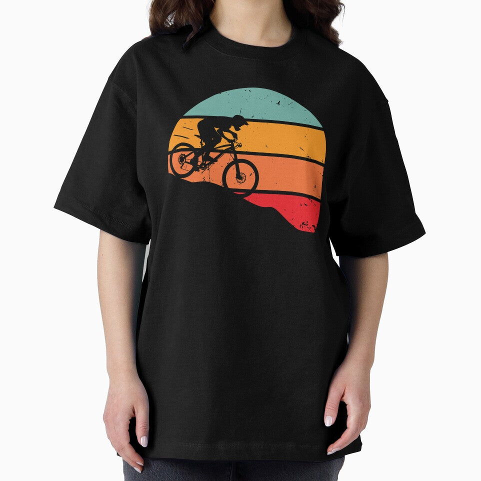 Retro downhill mountain biking by Gerald Waters