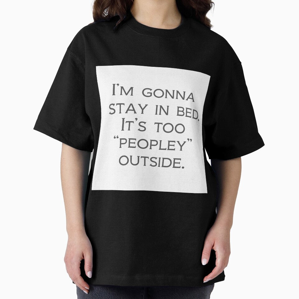 I'm Gonna Stay In Bed by andylynns Unisex , , , Long Sleeve Tee