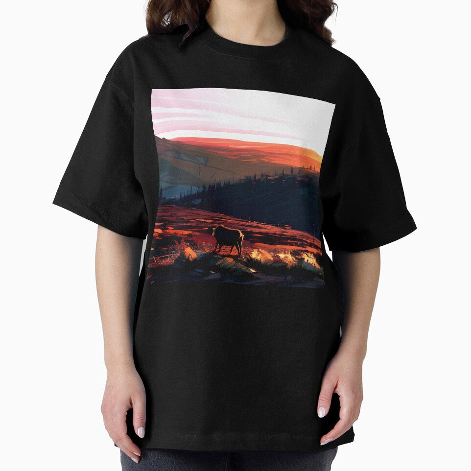 Add a Touch of Beauty and Tranquility to Your Life with Our Gorgeous Minimalist Landscape Mountain Valley Prints by supeart