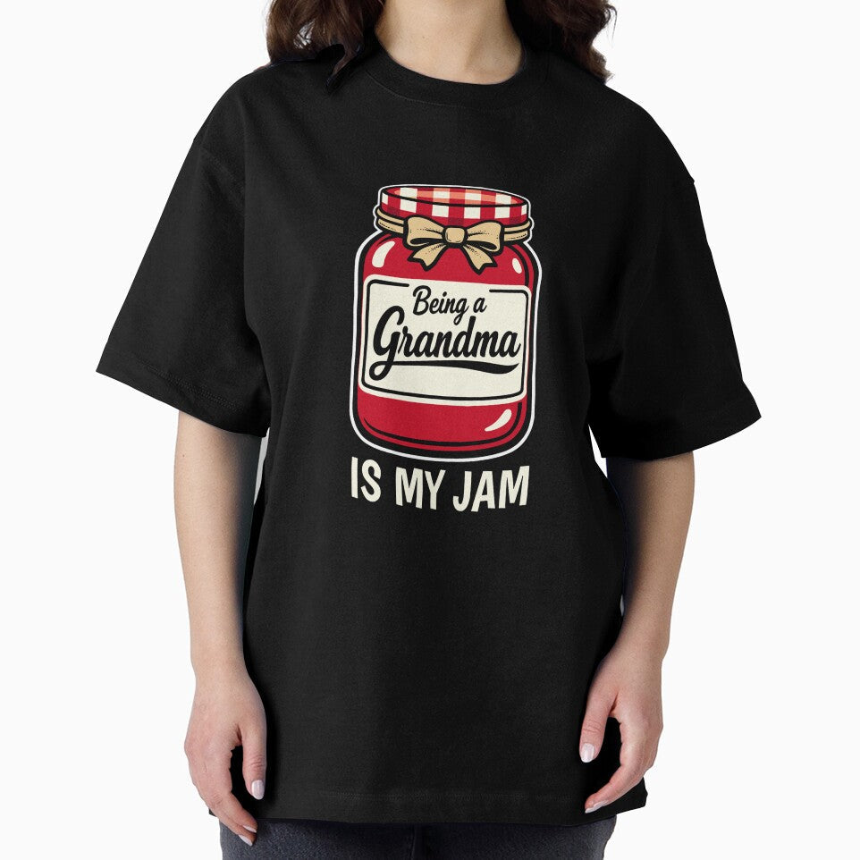 Being A Grandma is My Jam Cute Grandmother Preserve Lover Long Sleeve by kevincuellar