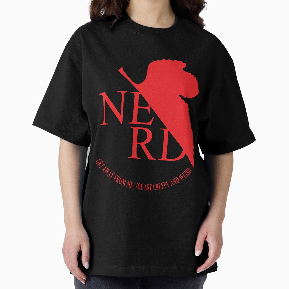 NERD Logo - NERV Evangelion Anime Parody by RobWayne Unisex , , , Long Sleeve Tee