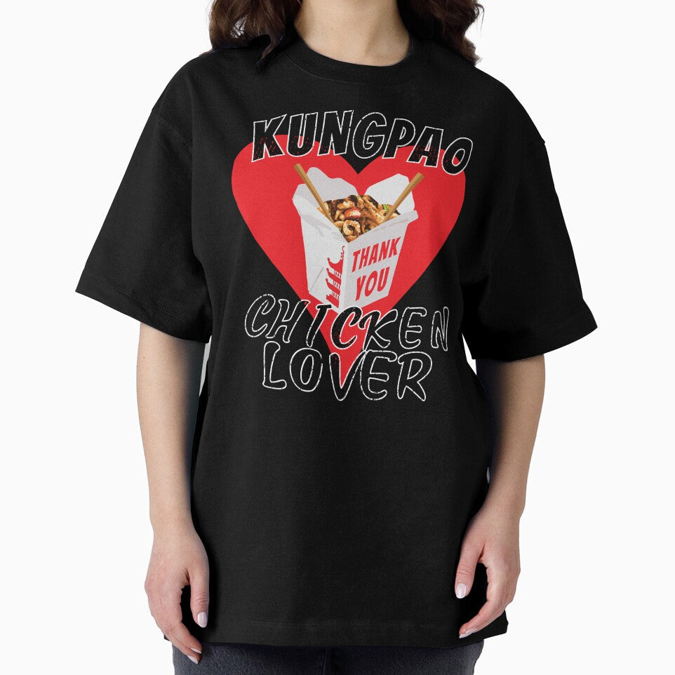 Chinese Food Lover | I Love KungPao Chicken by LifedankArt Unisex , , , Long Sleeve Tee