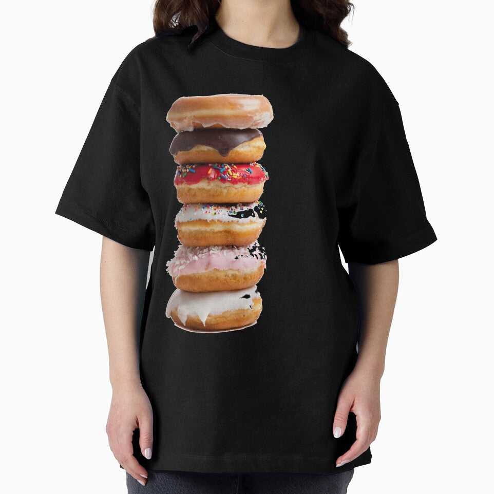 "Donut Worry Be Happy" by LondonHouse Unisex , , , Long Sleeve Tee
