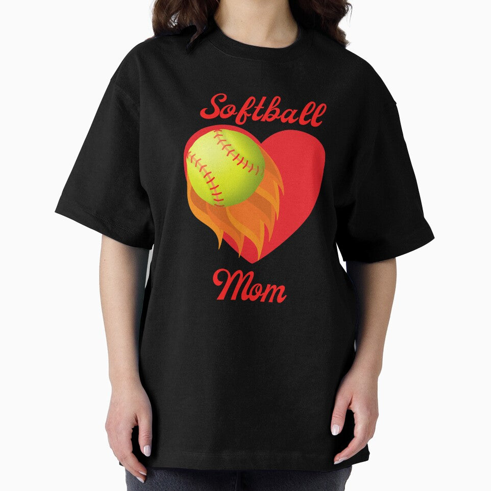 Softball Mom by 216stitches Unisex , , , Long Sleeve Tee