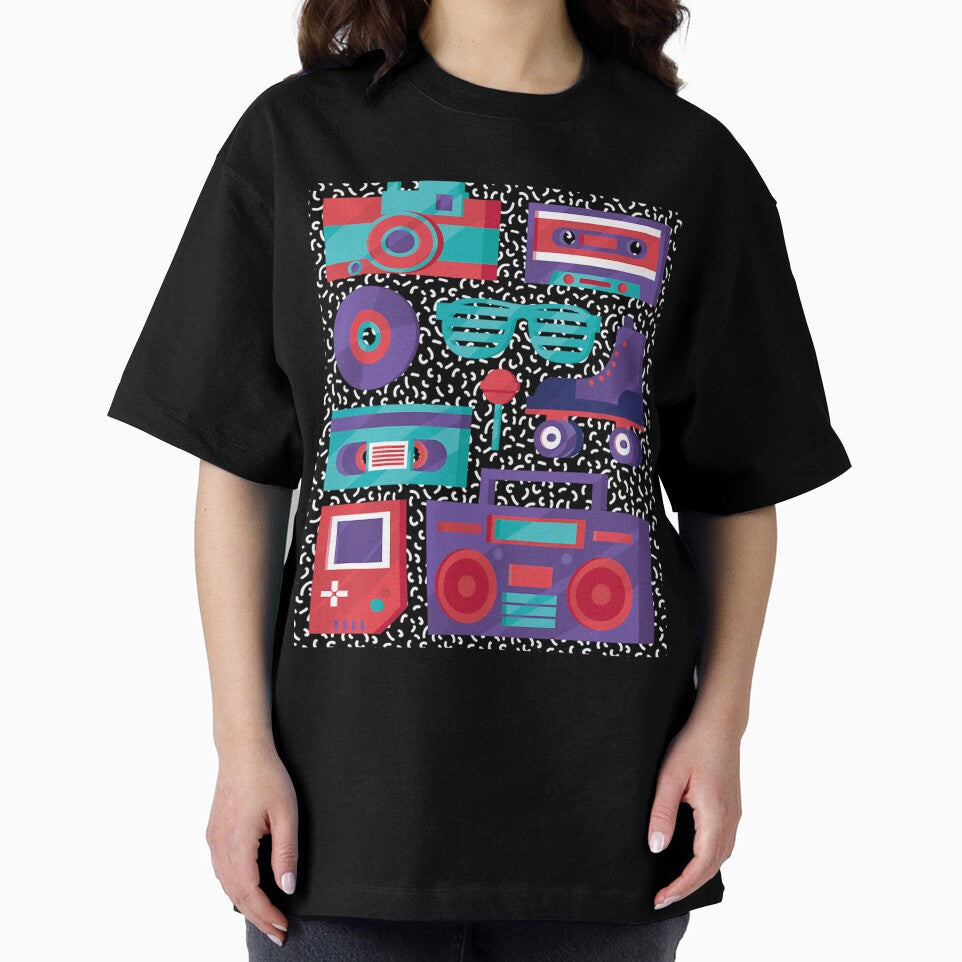 Camera Cassette Video Tape Roller Skate - 90S 80S Retro Nostalgia by discriminatio