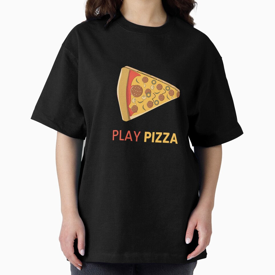 PLAY PIZZA by creasticlab Unisex , , , Long Sleeve Tee