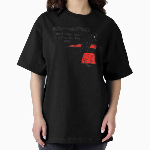 "I don't know where I'm going but I'm gay" cat meme by LawTurley Unisex , , , Long Sleeve Tee
