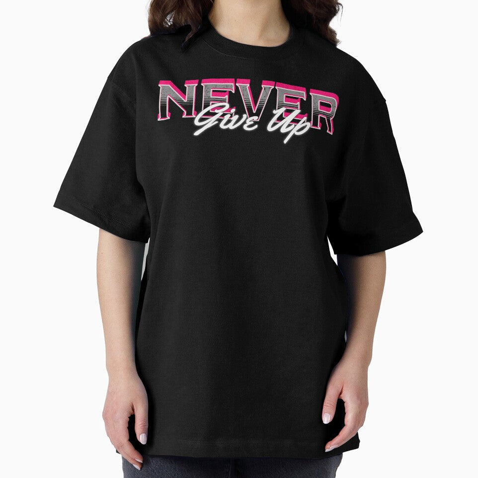 Never Give Up Never Quit by BoastInArt Unisex , , , Long Sleeve Tee
