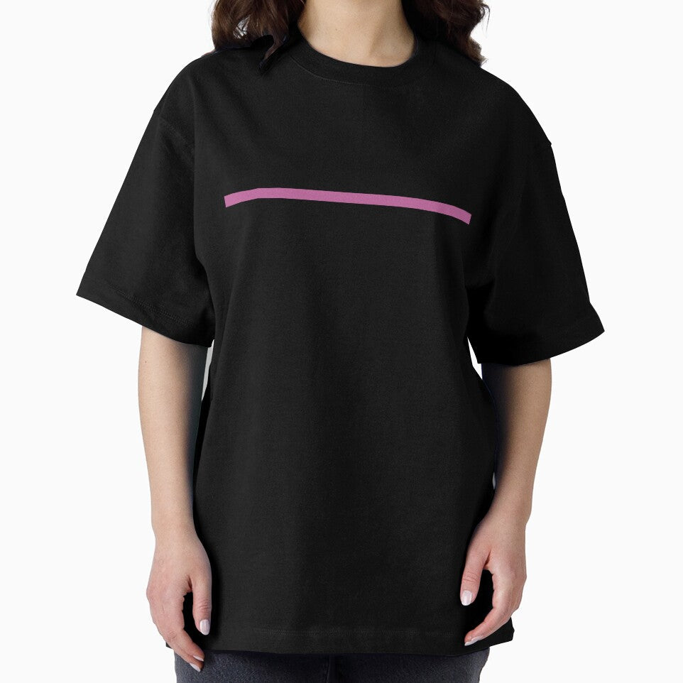 Black/Pink basic logo by LawessAttire Unisex , , , Long Sleeve Tee
