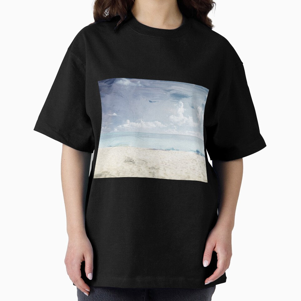Soft Soft Soft Sea by Sasha Art Gallery Unisex , , , Long Sleeve Tee