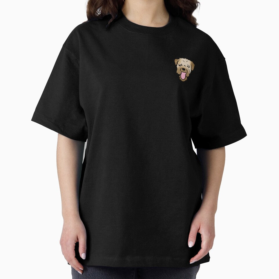 Soft coated wheaten terrier cute illustration by Yarafantasyart Unisex , , , Long Sleeve Tee