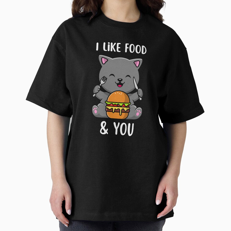 I like food & you ;GIFT FOR LOVER FOOD. by AMERZAGUE DESIGN