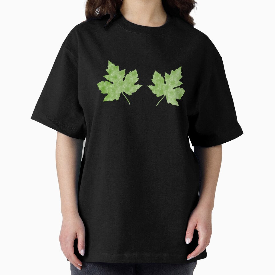 Autumn Leaves - Chalky Green by TheeForestFox Shop Unisex , , , Long Sleeve Tee