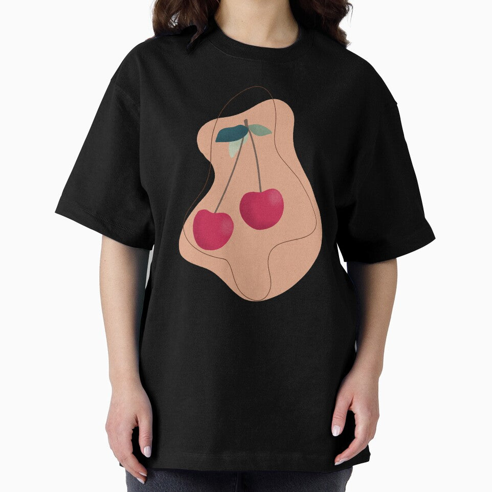 Modern Cherry, Fruit illustration by Ana Moguš