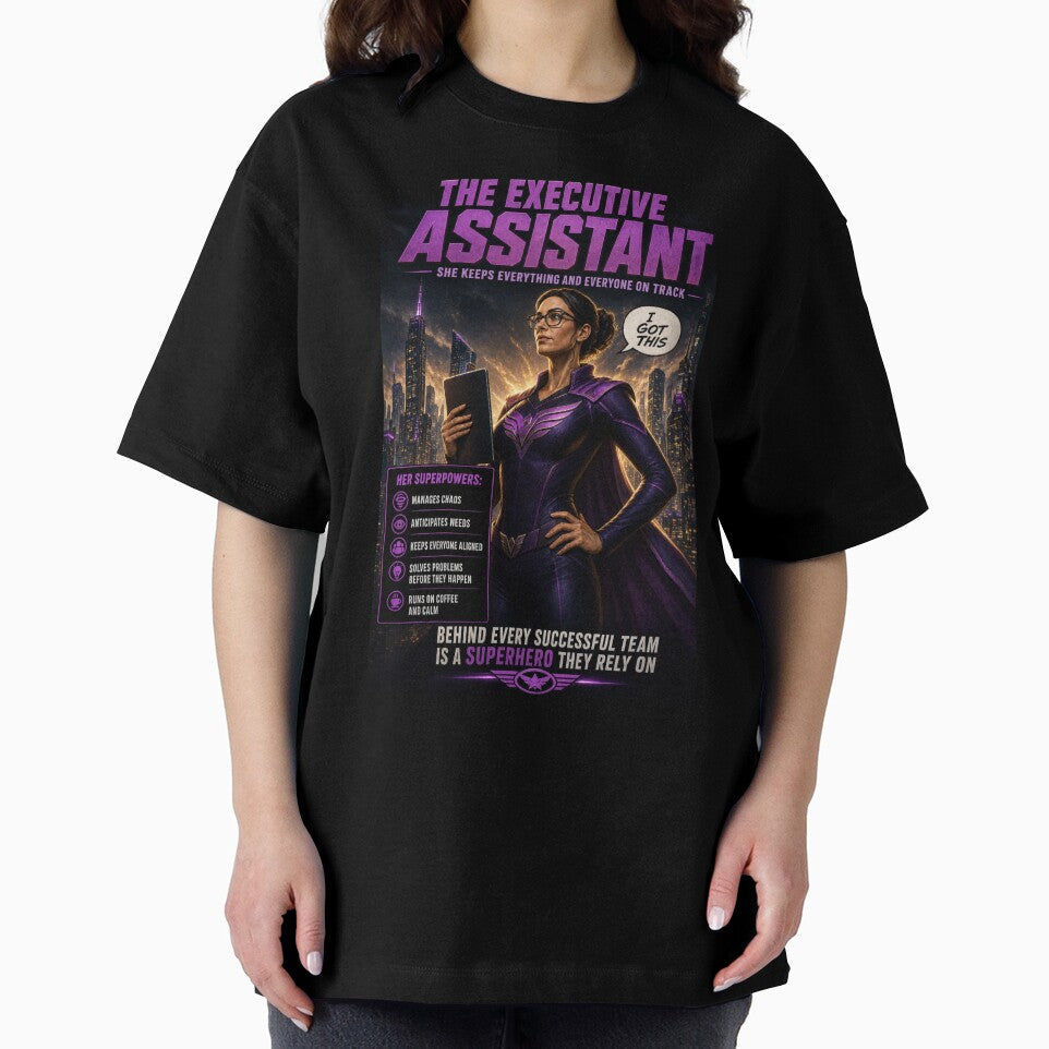 Corporate Avengers – Ultimate Workplace Superhero Executive Assistant by P’s stuff Unisex , , , Long Sleeve Tee