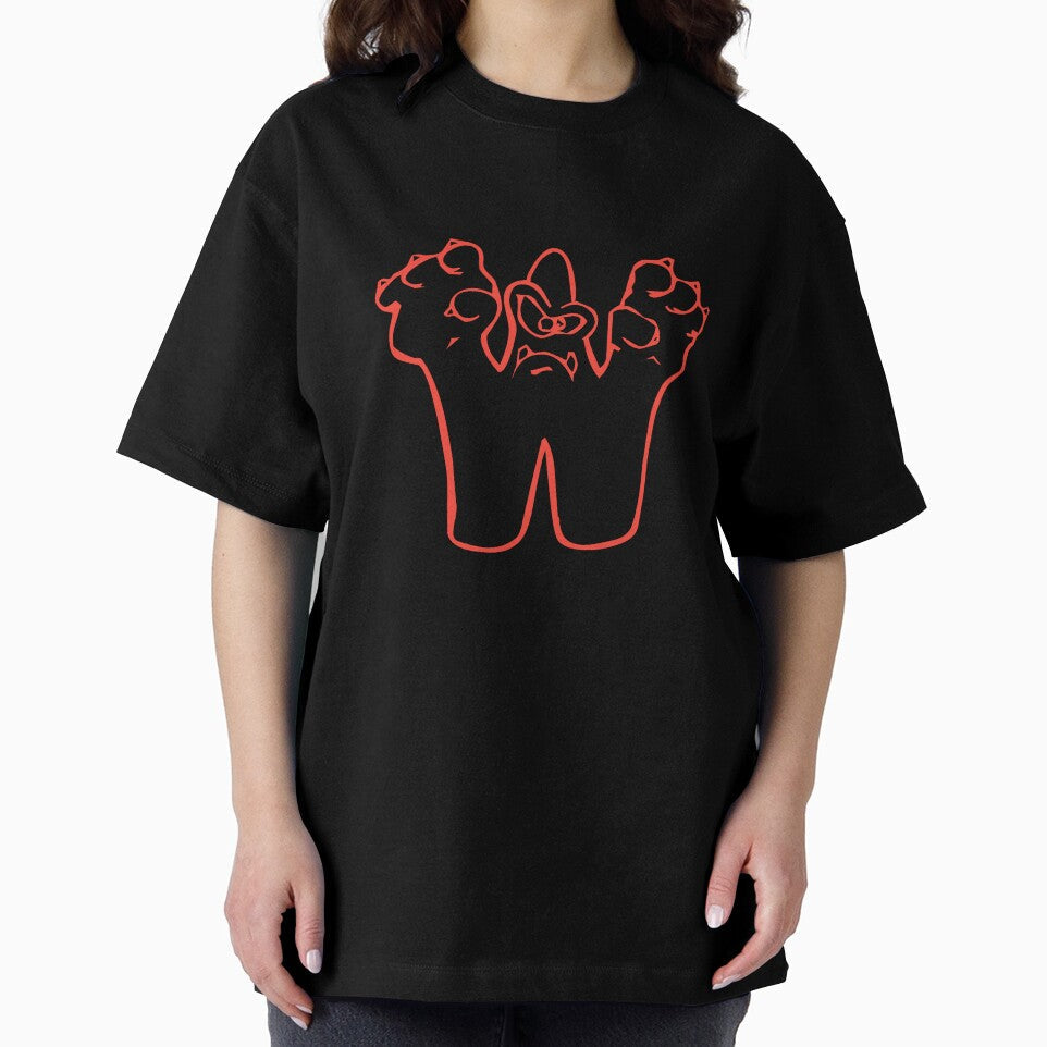 Scary Initial Monogram W by Rajeev Singh Unisex , , , Long Sleeve Tee