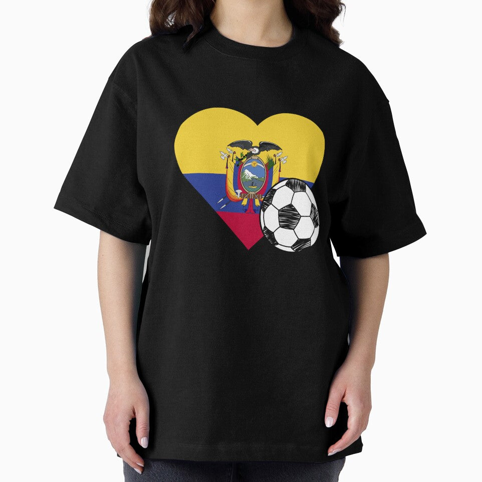 Ecuador Soccer Heart Design by FinalScoreClub