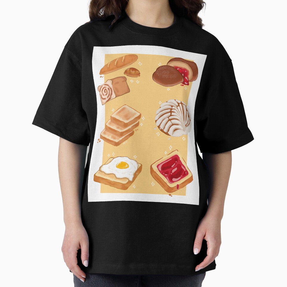 Simple Series - Bread by Sleepy Akio Unisex , , , Long Sleeve Tee