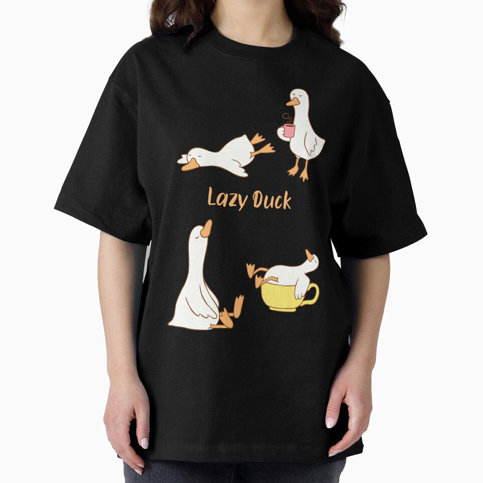 Lazy duck club by NaraviStudio Unisex , , , Long Sleeve Tee