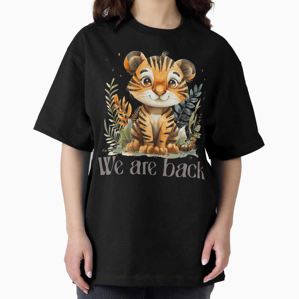 tiger, tiger back to school by FOODIESART Unisex , , , Long Sleeve Tee