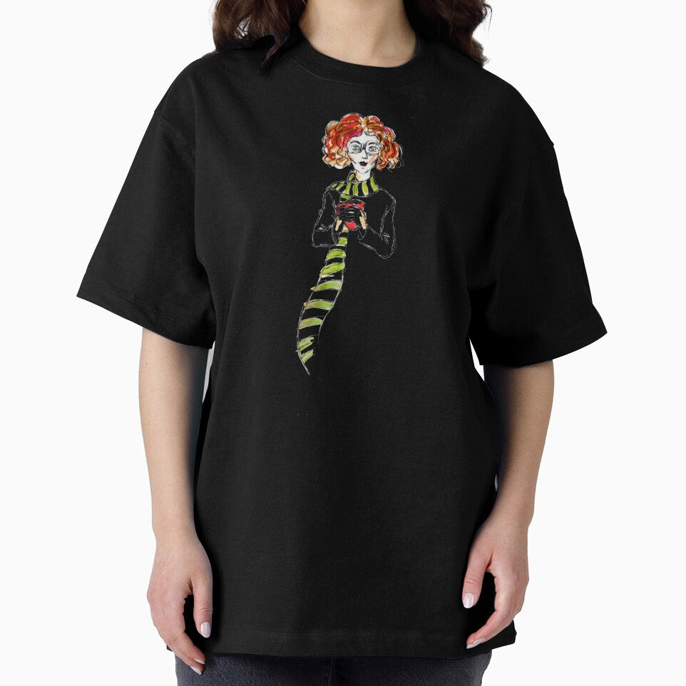Coffee, Please! by FanitsaArt Unisex , , , Long Sleeve Tee