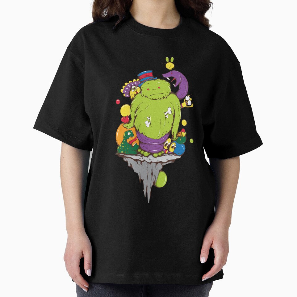 Sad Cartoon Monster by tpixx Unisex , , , Long Sleeve Tee