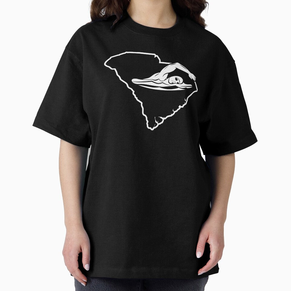 Swimming Shirts South Carolina Competitive Swimming by shoppzee Unisex , , , Long Sleeve Tee