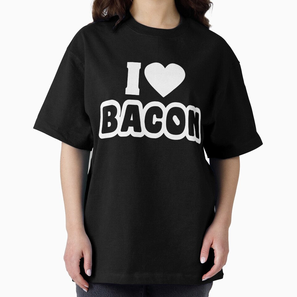 I Love Bacon - Beef And Bacon Friends Forever Design by BarrelLive Unisex , , , Long Sleeve Tee