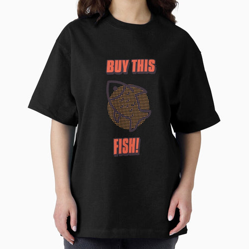 "Buy This Fish" by artichokes Unisex , , , Long Sleeve Tee