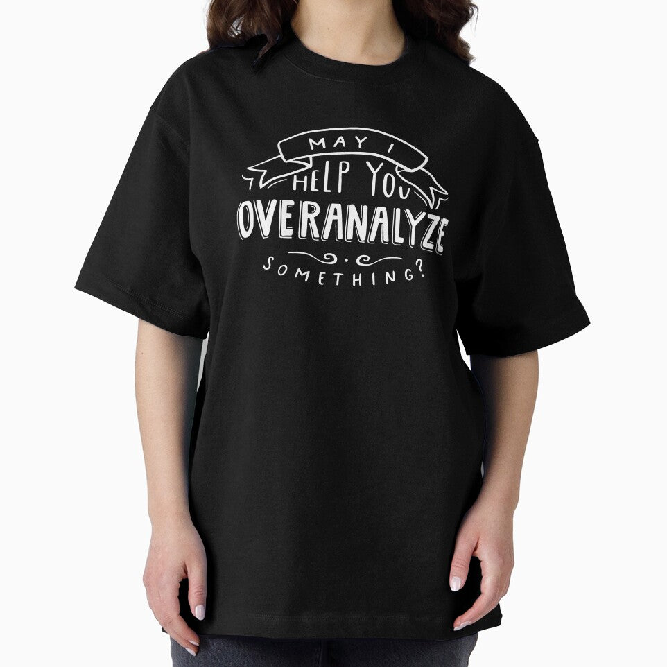 May I Help You Overanalyze Something? | Sarcastic Introvert by krimons Unisex , , , Long Sleeve Tee