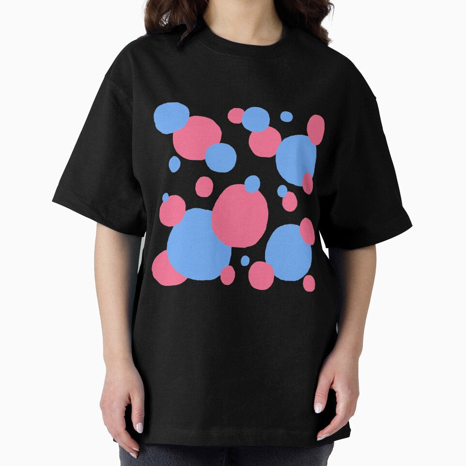Pink and Blue Candy floss by MapleLeaf Unisex , , , Long Sleeve Tee