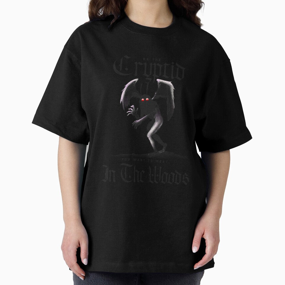 Be the Cryptid You Want to Meet In the Woods by Gray Sweater Unisex , , , Long Sleeve Tee