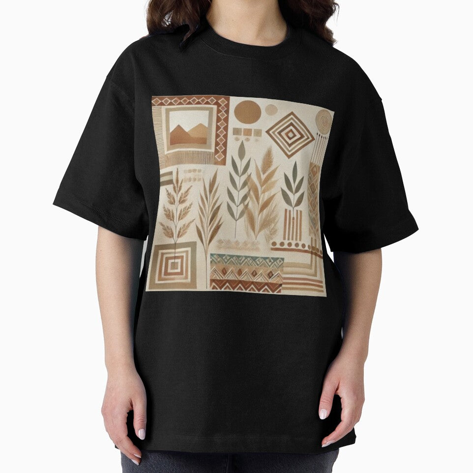 Organic Modern Abstract ,  Desert Earth Tones . by  StickAndStyle