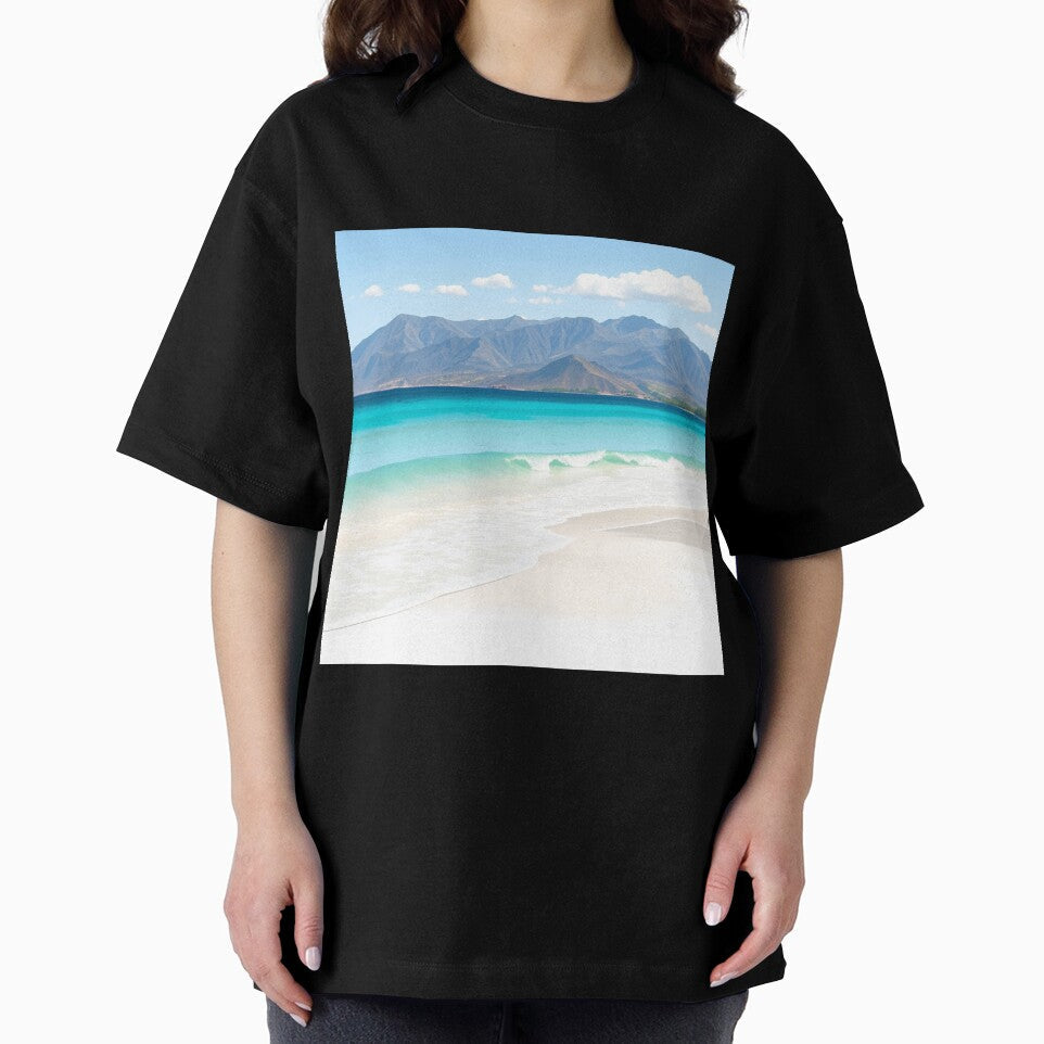 White Sand 1 by HebaRK Studio Unisex , , , Long Sleeve Tee