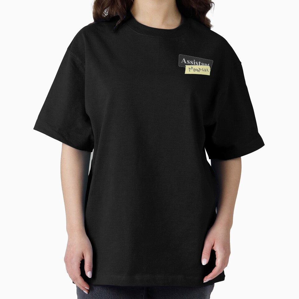 Assistant Badge – Official "Managur" (Manager) of the Office Chaos by BatavianBrew Unisex , , , Long Sleeve Tee