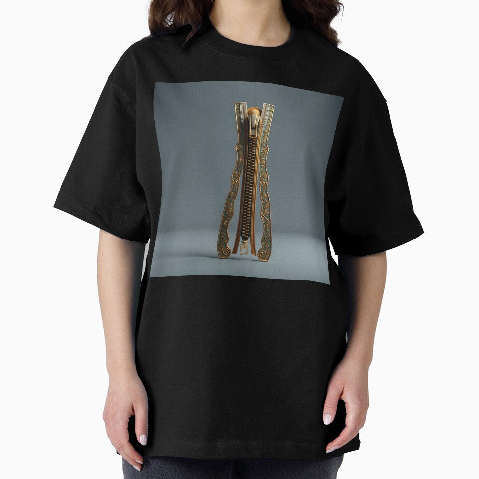 Zipper 6 by HebaRK Studio Unisex , , , Long Sleeve Tee