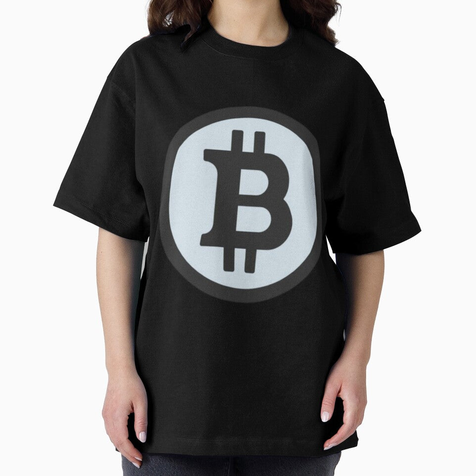 Bitcoin cryptocurrency Design by G-FLORIAN Unisex , , , Long Sleeve Tee