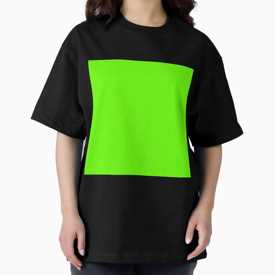 Plain Bright Green by ozcushions Unisex , , , Long Sleeve Tee