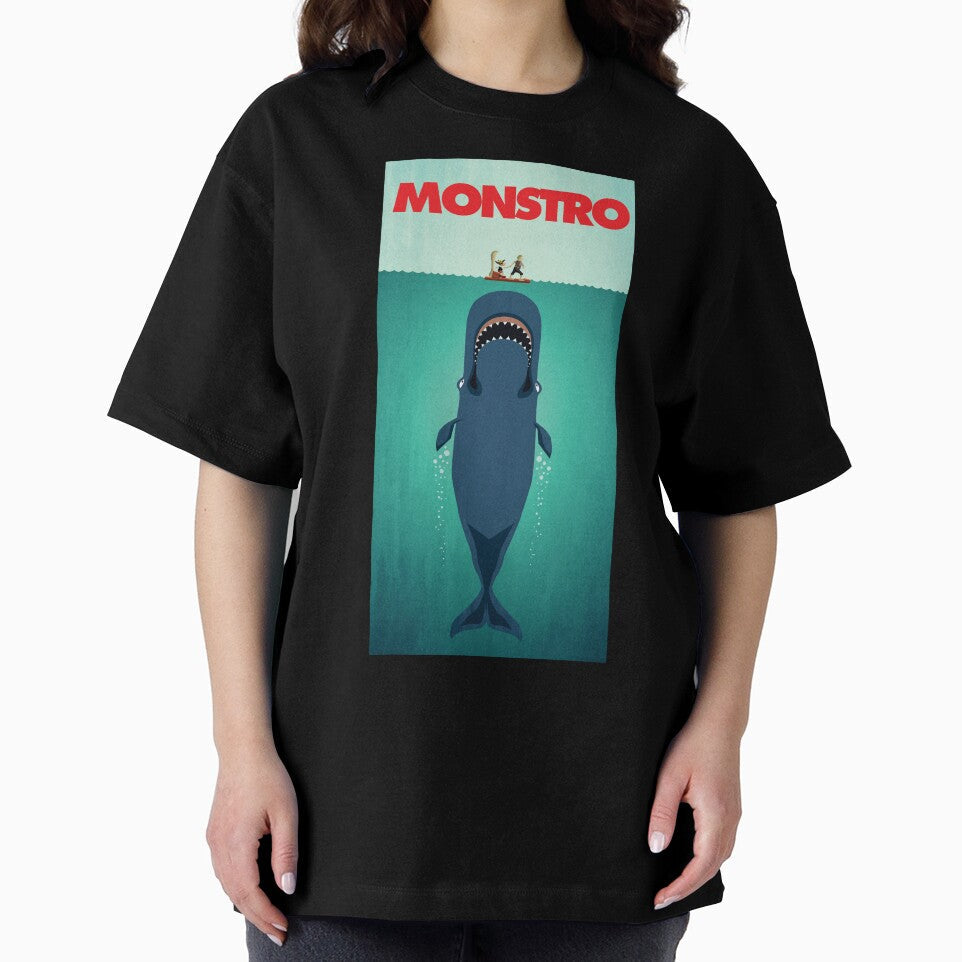 Monstro Whale by Cartoon Capo's Emporium Unisex , , , Long Sleeve Tee