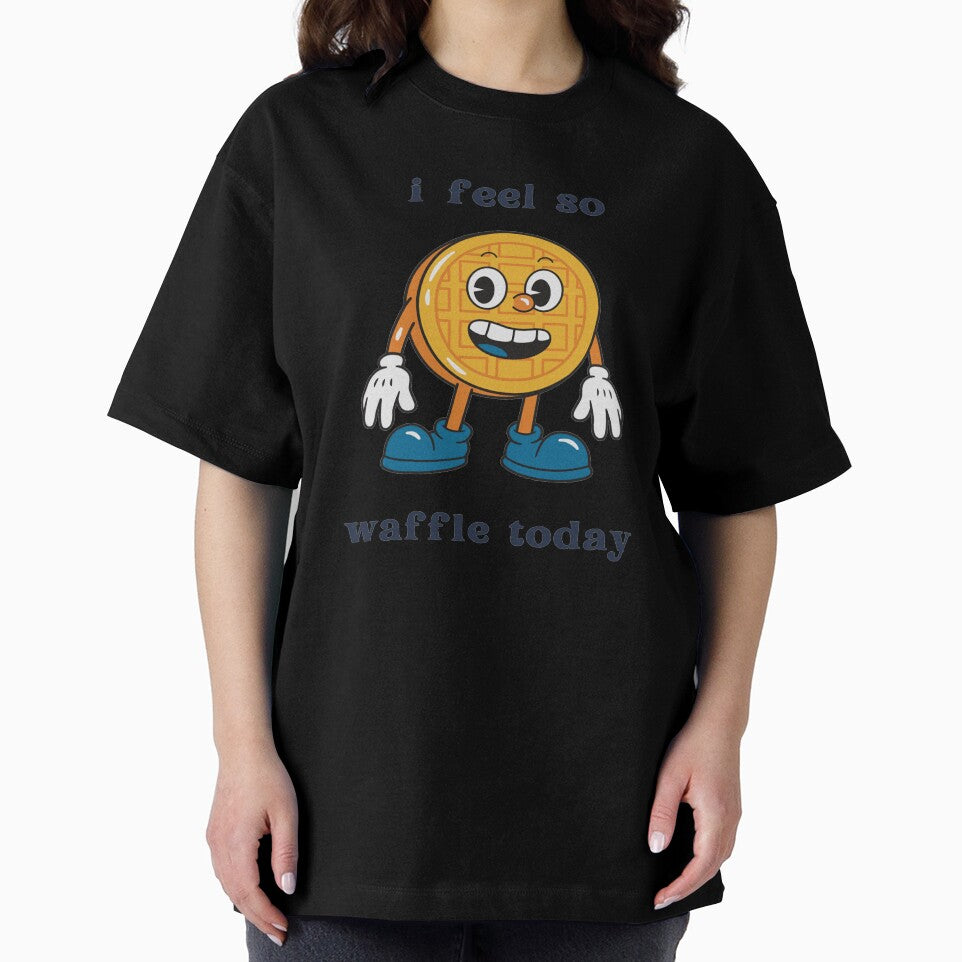 I feel so waffle today by Wear D' Art Unisex , , , Long Sleeve Tee
