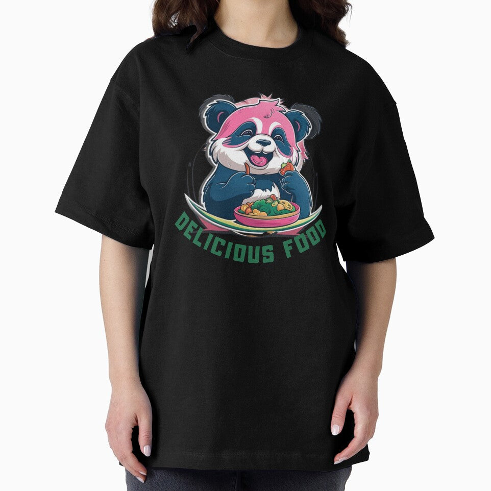 Fuel your fun with Panda Delicious Food by wellie-chic Unisex , , , Long Sleeve Tee