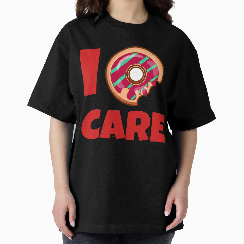 Funny I DONUT do not care design t shirts uncaring con't care by tengamerx Unisex , , , Long Sleeve Tee