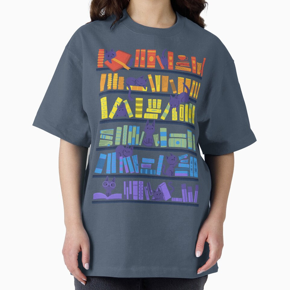 Library Kittens by TaylorRoss1 Unisex , , , Long Sleeve Tee